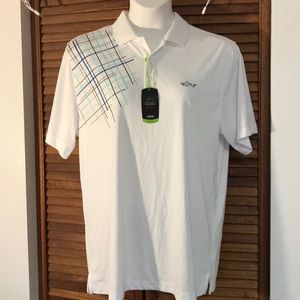 Greg Norman for Tasso Elba polo shirt men’s large